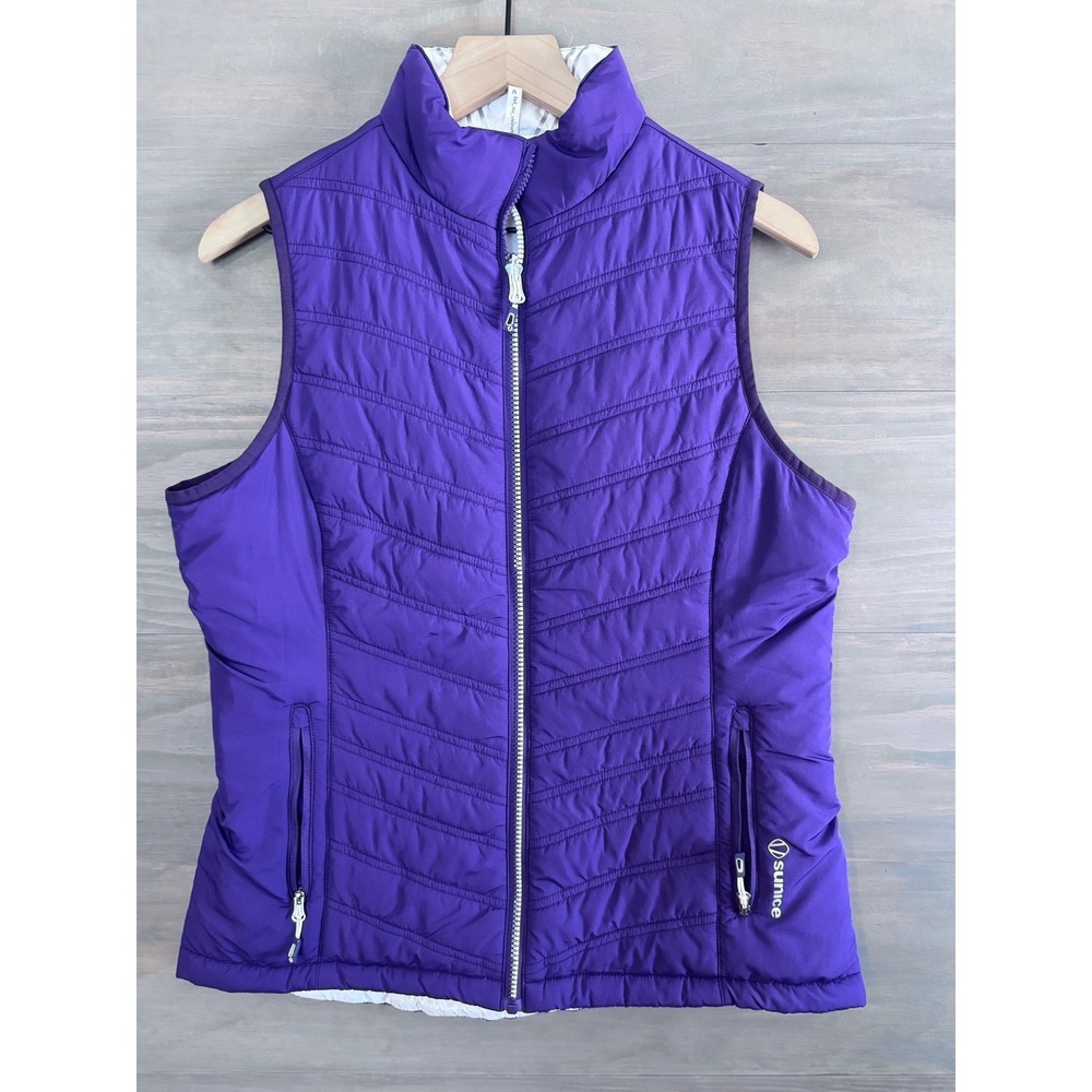 Sunice Women's Maci Climaloft Lightweight Thermal Reversible Vest Size Medium